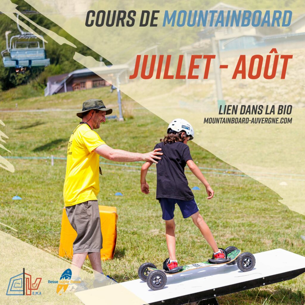 Ecole de Mountainboard Auvergne - animation cours