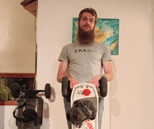 Thomas Baudoin - Animations Ecole de Mountainboard Auvergne