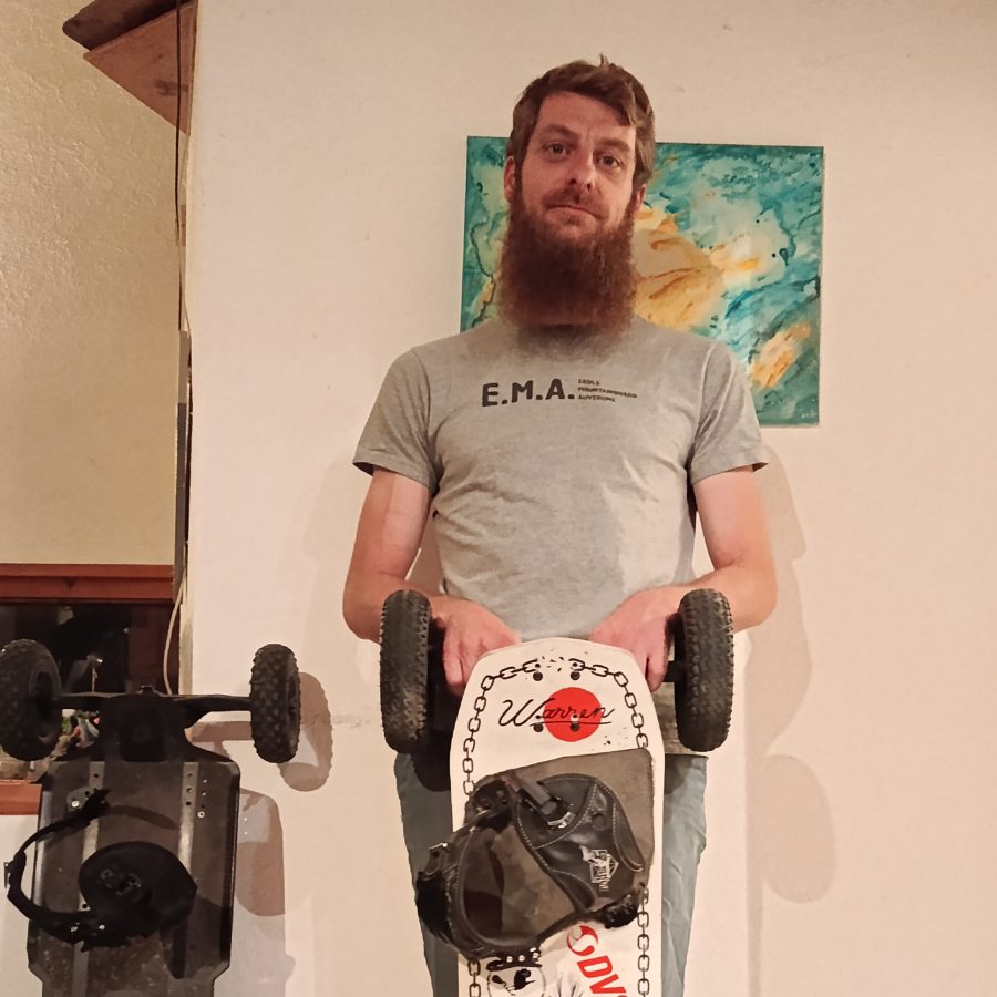 Thomas Baudoin - Animations Ecole de Mountainboard Auvergne